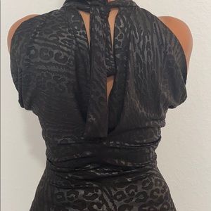 Women’s metallic long formal dress